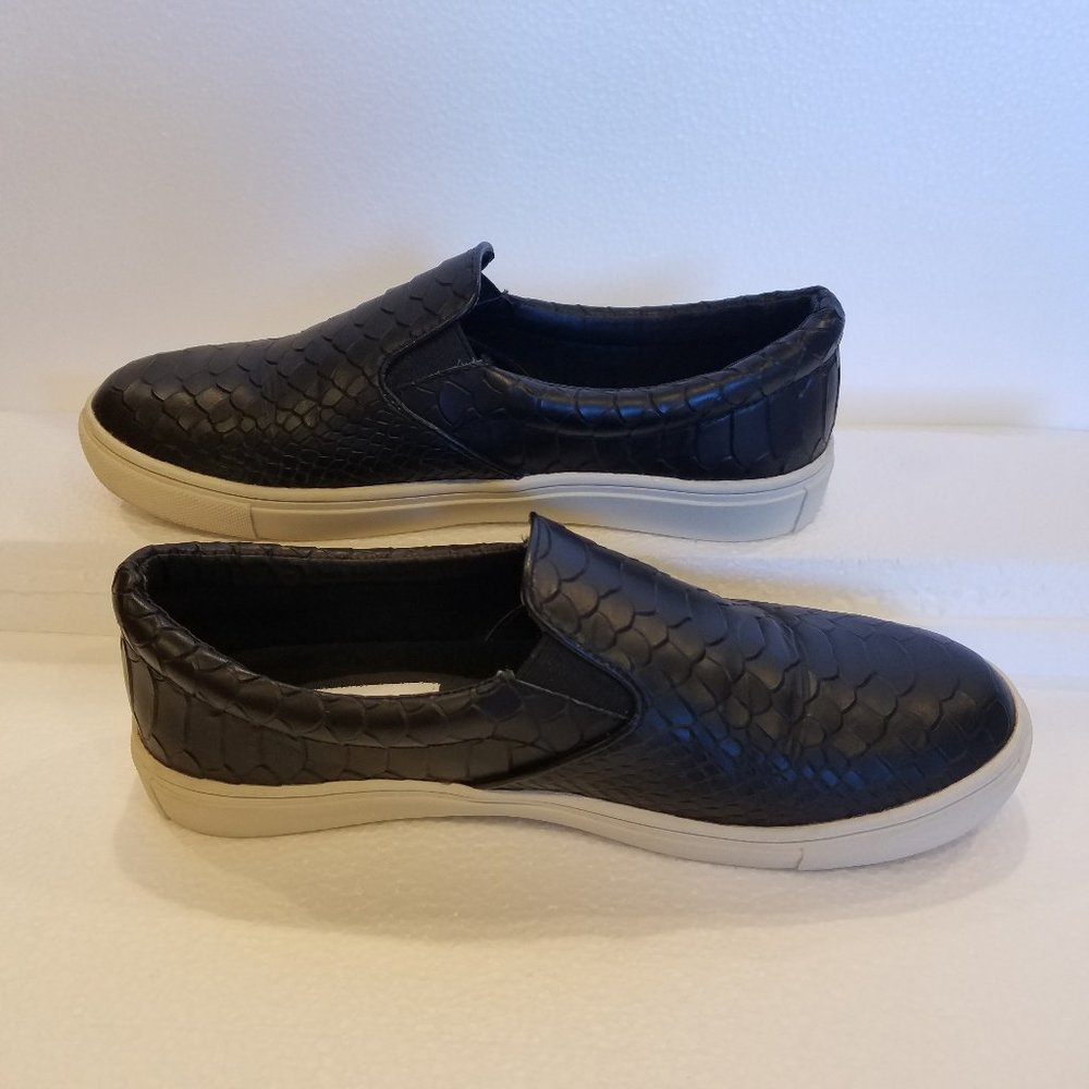 Steve Madden Women's Loafer Shoes Black Size 7-1/2